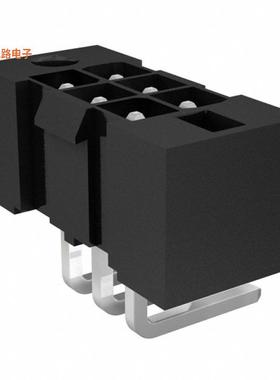 IPBT-103-H1-T-D-RA-GP -原装[CONN HEADER R/A 6POS 4.2MM接头