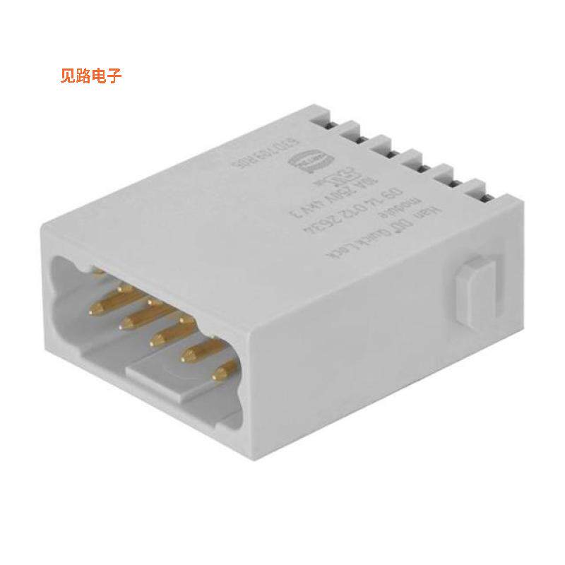 09140122634 -原装[MODULE MALE 12POS PUSH IN LOCK模块