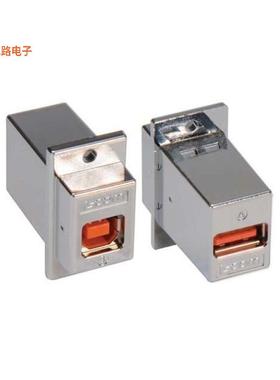 ECF504-BAS-HR -[全新USB B-A PNL ADPT SHLD HI-RET]