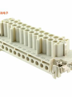 0936010297 -原装[24P+PE FEMALE INSERT 16A 500V/UL插件