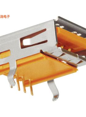 KUSBXHT-AS1N-O-HRF -[全新HIGH TEMP USB A-TYPE RECEPTACLE]