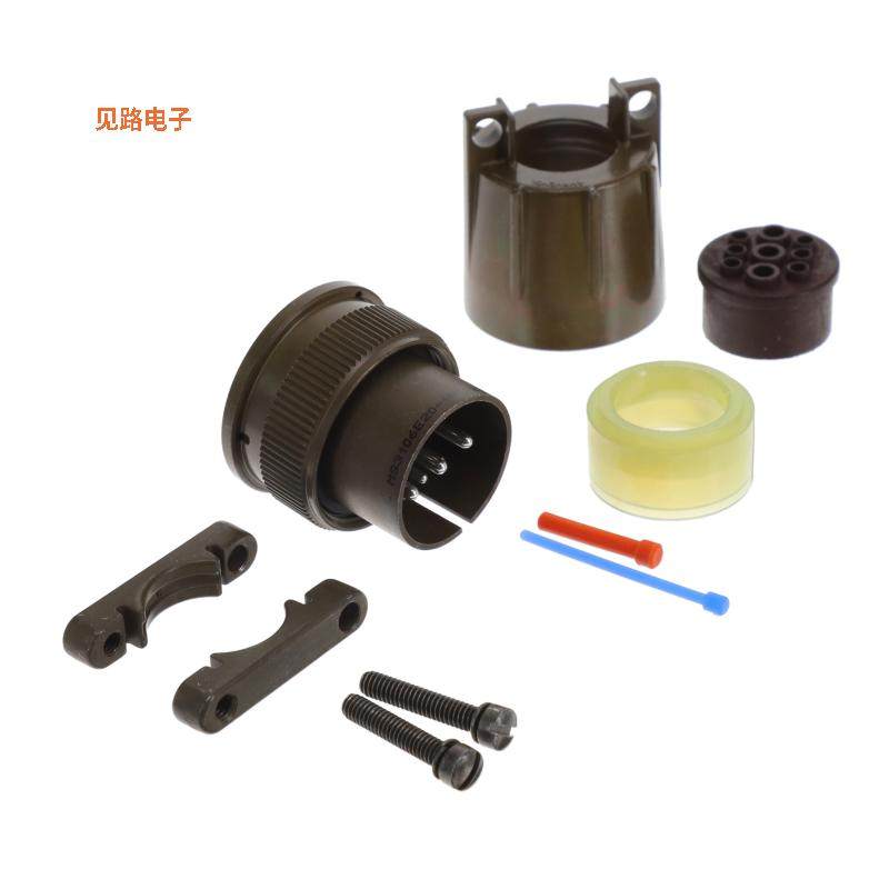 MS3106E20-18P -原装[MIL-5015 MS/AC THREADED PLUG插头，公引脚