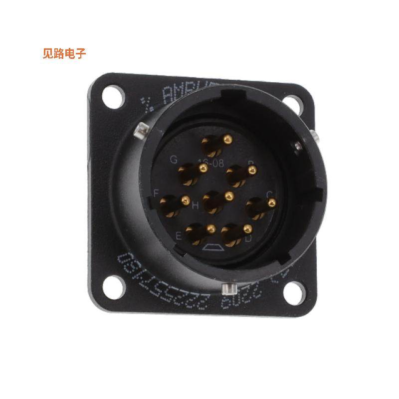 PT02E16-8P-027 -原装[PT 8C 8#16 PIN RECP插座，公形引脚