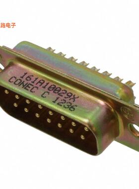161A10029X -原装[CONN D-SUB PLUG 15POS SOLDER CUPD-Sub