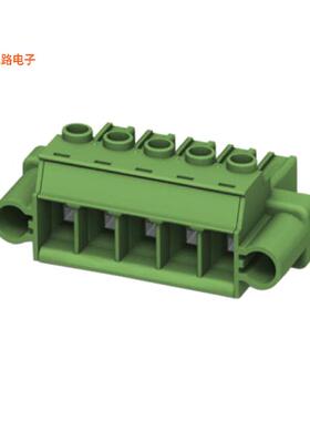 1777862 -原装[TERM BLOCK PLUG 5POS 7.62MM插头，母插口