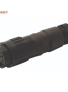 T3328502U -原装[Fem cab Conn 4pole IP40;solder;s插头，母插口