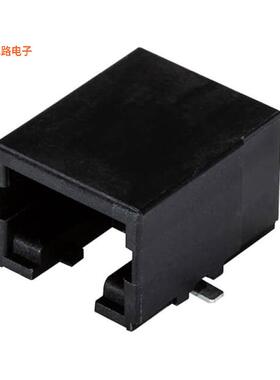 CRJ057-1H-SMT -原装[RJ JACK, 1 PORT, 8P8C, 6U, UNSHI插孔