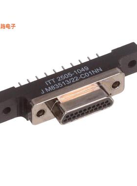M83513/22-C01NN -[全新CONN MICRO-D PLG 21P PNL MT SLDR]