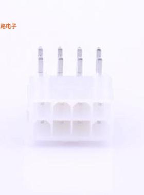 39301080 -[原装线对板针座弯插,P=4.2mm