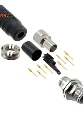 1-2823447-4 -原装[CONN PLUG MALE 8POS GOLD CRIMP插头，公引脚