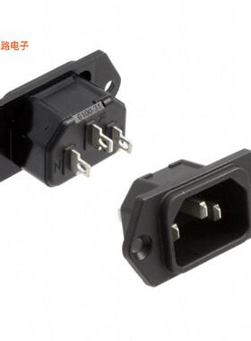 6100.3100 -原装[PWR ENT RCPT IEC320-C14 PNL SLDRIEC 320-C14