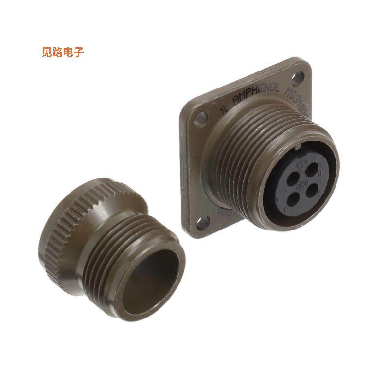 MS3100A14S-2S -[全新CONN RCPT FMALE 4P SILV SLDR CUP]