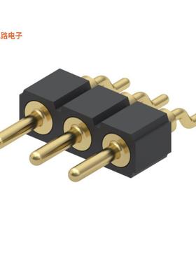 830-10-003-40-028000 -[全新CONN HEADER SMD R/A 3POS 2.54MM]