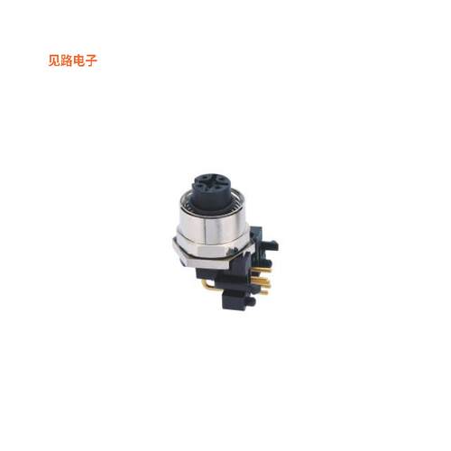 MB12FBAFF04RA-0 -[全新M12 ANG 4-PIN FEMALE PANEL MO]