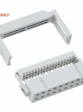 71600-318LF -原装[CONN RCPT 18P IDC 28-30AWG GOLD插座