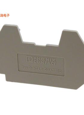 3002982 -[全新CONN TERM BLK END PLATE RAIL GRY]