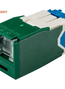 CJH6X88TGGR -原装[CAT6A SPRING SHUTTERED JACK, TG插孔