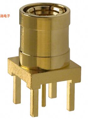 142134-75 -原装[CONN MINI SMB PLUG STR 75OHM PCBSMB，迷你型