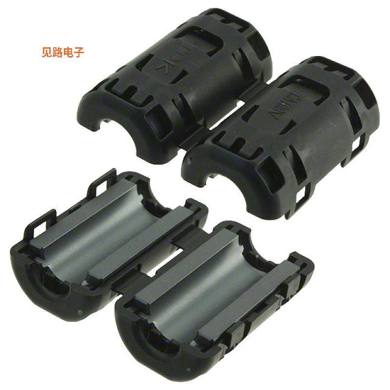 ZCAT08V-BK -原装[FERRITE CORE 120 OHM HINGED 8MM圆形