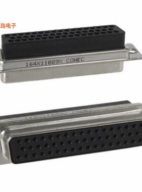 164X11809X -原装[CONN D-SUB HOUSING RCPT 50POSD-Sub