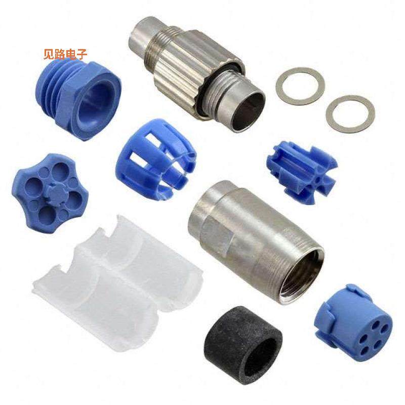 1-1437719-2 -原装[CONN PLUG HSNG MALE 5POS INLINE插头外壳