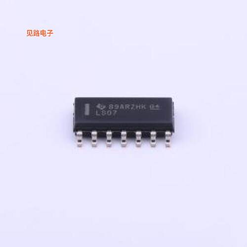 SN74LS07DR -[原装IC BUFF NON-INVERT 5.25V 14-SOICSOIC-14