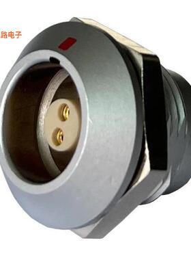 MMI-M1RSG02S-IP67 -[全新CONN RCPT FMALE 2P GOLD SLDR CUP]