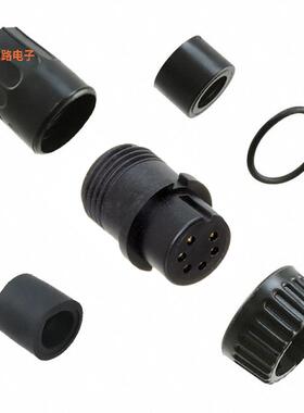 3282-6SG-324 -[全新CONN PLUG FMALE 6P GOLD SLDR CUP]