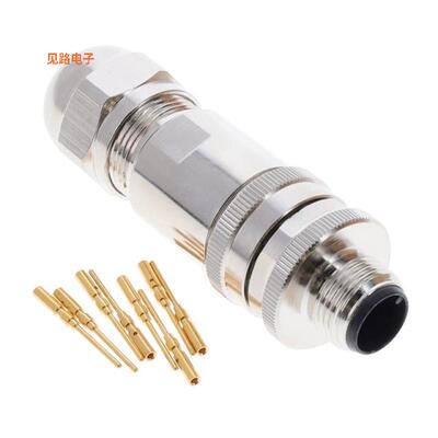 2351415-1 -原装[M12 MALE,A8 CODE,STR CONNECTOR,插头外壳