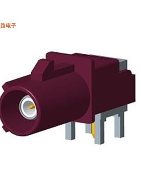 FA1-NDRP-PCB-8 -原装[CONN FAKRA PLUG R/A 50 OHM PCBS