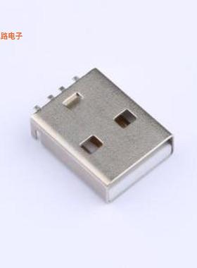 USB-ZL-121PWB -[AM沉板180度15长PBT白色插件USB