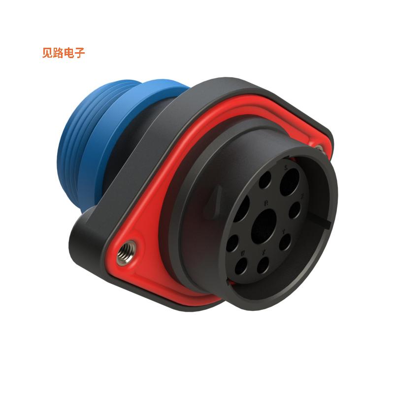 AHDP02-24-09SR-STA -[全新9 POSITION PANEL MOUNT RECEPTACL]