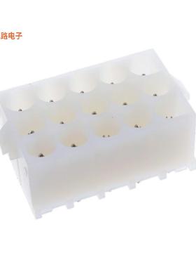 350434-1 -[全新CONN HEADER VERT 15POS 6.35MM]