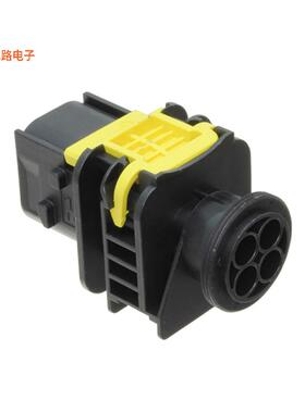 1-1703818-1 -[原装CONN PLUG HSG 4POS 6.00MMHousings