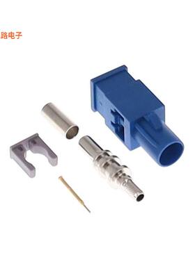 FK0MCDK -原装[FAKRA GEN 1 CODE C BLUE MALE PLUSMB，Fakra