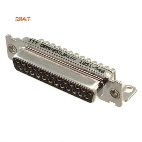 DBMP25SJA197 -原装[CONN D-SUB RCPT 25POS R/A SOLDERD-Sub