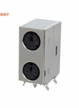 MDJD-006-FS-RT -[全新CONN JACK FMALE MIN DIN 6/6P SLD]