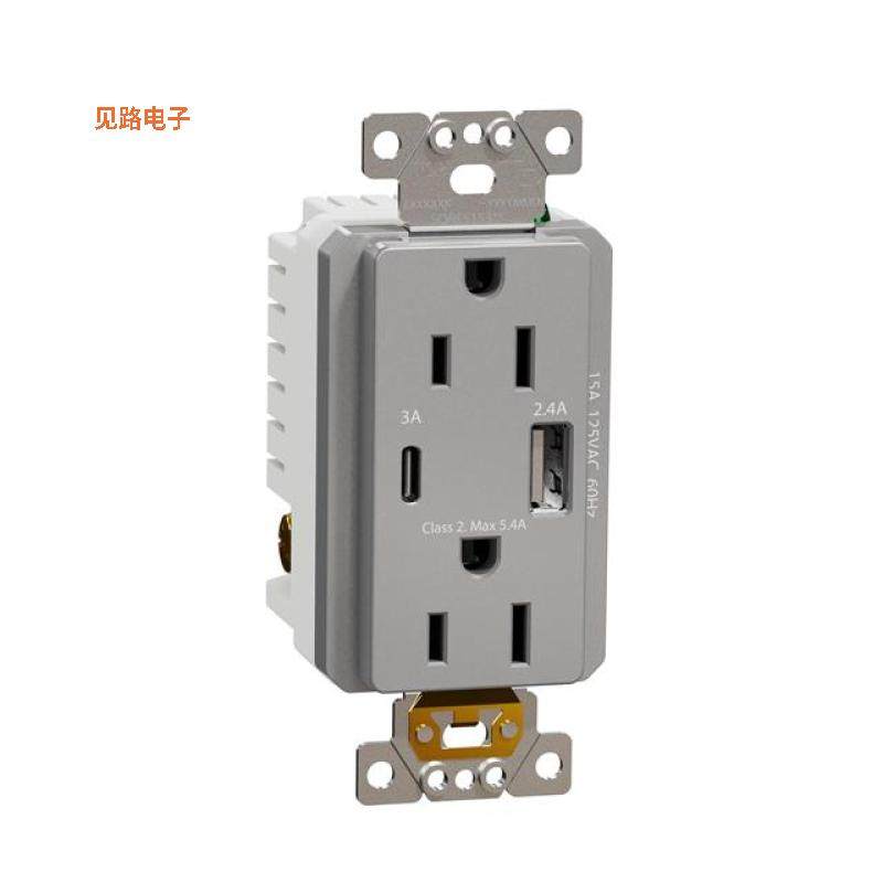 SQR55153GY -[全新USB A/C 5.4A CHARGR TR DUPLX 15A]