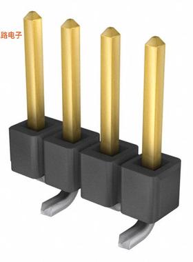 TSM-104-01-S-SV-P-TR -[全新CONN HEADER SMD 4POS 2.54MM]