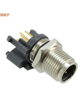 43-01168 -原装[CONN RCPT MALE 5POS GOLD SOLDER插座，公形引脚