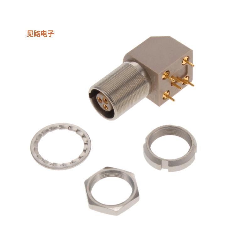 EXG.1B.303.HLN -[全新CONN RCPT FMALE 3POS GOLD SOLDER]