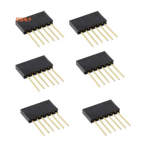 920-0085-01 -原装[CONN HDR 6POS 0.1 GOLD PCB 6PC接头
