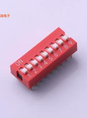 SMQS-09R-TP -[原装拨码插件,P=2.54mm