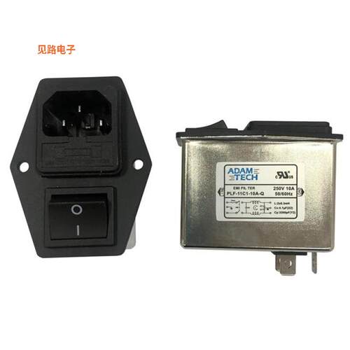 PLF-11C1-10A-Q -原装[LINE FLTR 115/250VAC 10A PANEL单相