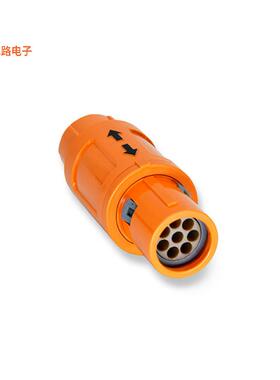 CAB.H08.ELA.C52S -原装[PLUG 8 POS FREE HANGING插头，公引脚