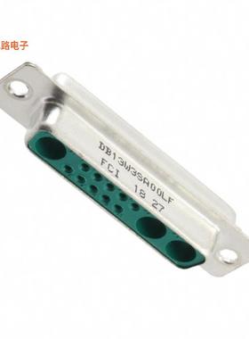 DB13W3SA00LF -[全新CONN D-SUB RCPT 13POS SOLDER CUP]