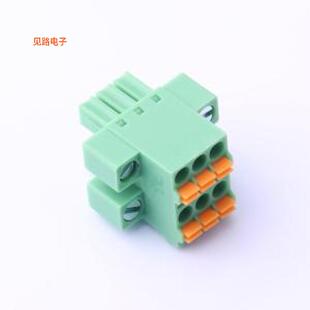 KF2EDGKNHM-3.5-2*3P -[原装插拔式接线P=3.5mm