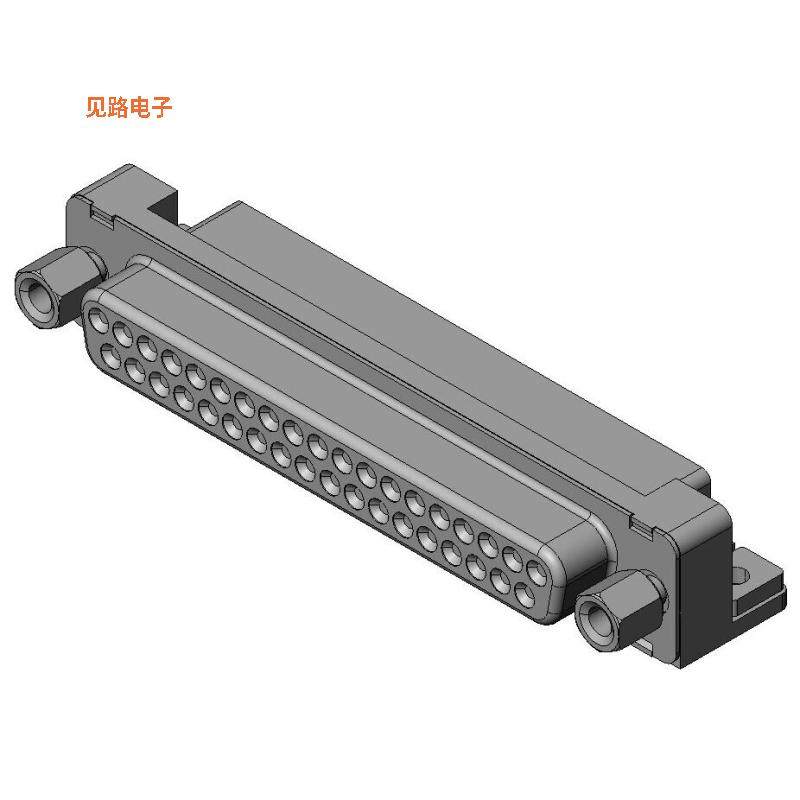 DCLC-J37SAF-10L6E -原装[D-SUB, PCB HDR, RIGHT ANGLE,