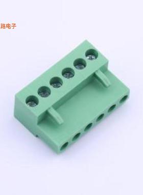 JL396-39606G01 -[全新绿色P=3.96mm插拔式接线端子