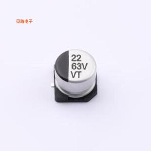 RYVT63V22UF8*6 -[原装型铝电解电容SMD,D8xL6.2mm